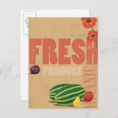 Bio Produktion Postkarte (Vorne/Hinten)