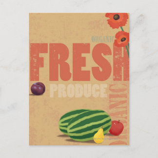 Bio Produktion Postkarte