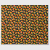 Bio Pumpkins: Bauernhof an Tisch Geschenkpapier (Flach)