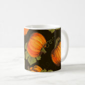 Bio Pumpkins: Bauernhof an Tisch Kaffeetasse (VorderseiteRechts)