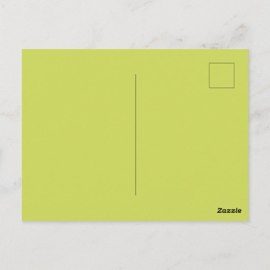 Bio realistische Leaf Collage Grüne Vielen Dank Postkarte (Rückseite)