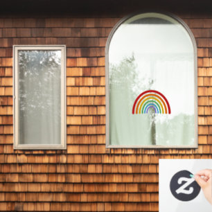 Bio Regenbogen-Gay Pride LGBTQ farbig Fensteraufkleber