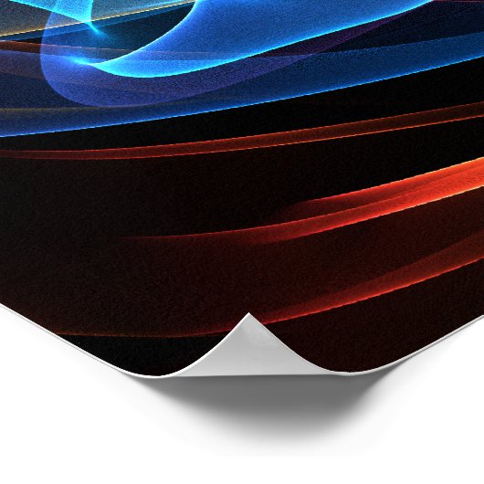 Bio Regenbogen Poster (Ecke)