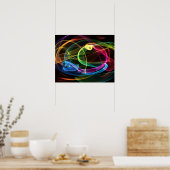 Bio Regenbogen Poster (Küche)