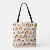 Bio Regenbogenstreifen Vintag Tasche (Rückseite)