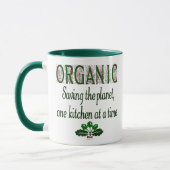 Bio Rettend Sprichwort Planet Kitchen Tasse (Links)