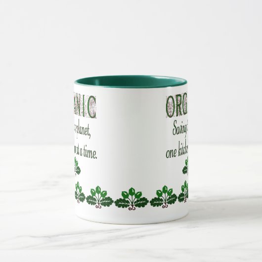 Bio Rettend Sprichwort Planet Kitchen Tasse (Zentrum)