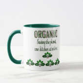 Bio Rettend Sprichwort Planet Kitchen Tasse (Links)