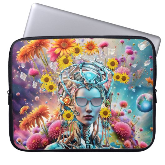 Bio Robot Laptopschutzhülle (Vorderseite)