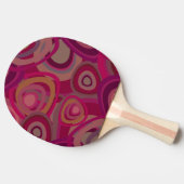 Bio Rosa Tischtennis Schläger (Seitenansicht)