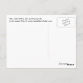 Bio Rotes Meer Postkarte (Rückseite)