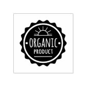 Bio Rundschreiben Gummistempel (Prägung)