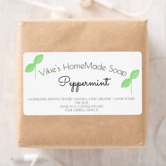 Bio Scent Soap Business Art Label (Insitu)