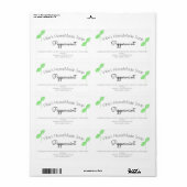 Bio Scent Soap Business Art Label (Vorne)