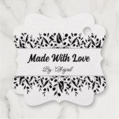 Bio Shop Moderne Firmennamen - Tag (Rückseite)