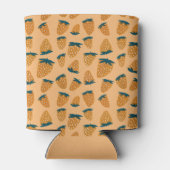 Bio Sommererdbeeren Orange Dosenkühler (Rückseite)