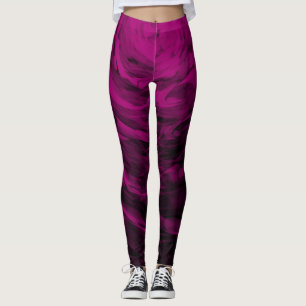 Bio Spiral3 lila - Leggings