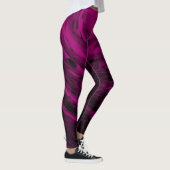 Bio Spiral3 lila - Leggings (Rechts)