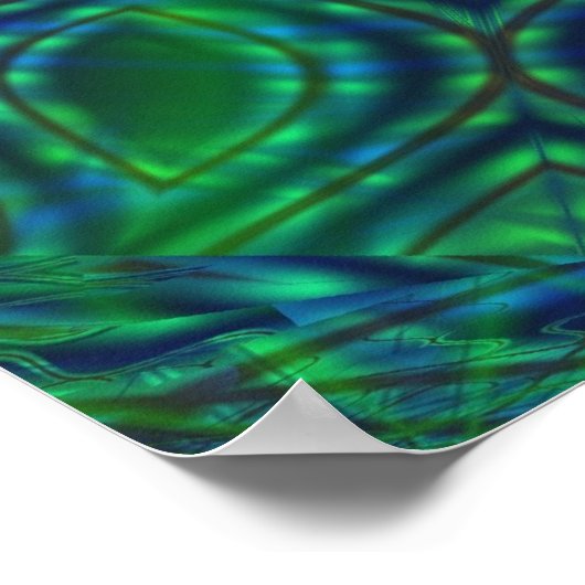 Bio SpiralDualität Poster (Ecke)