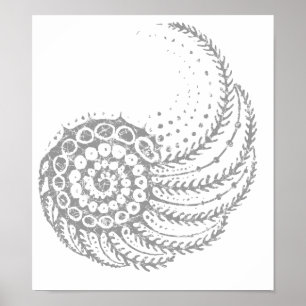 Bio Spiralgrau Poster