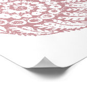 Bio Spiralrosa Poster (Ecke)