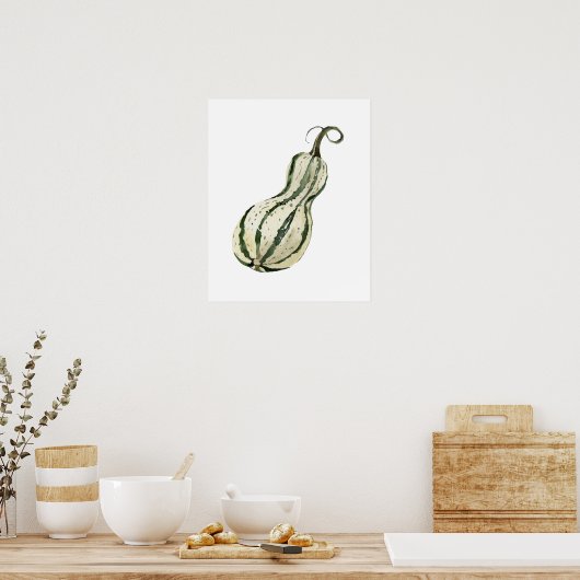 Bio Squash Poster (Küche)