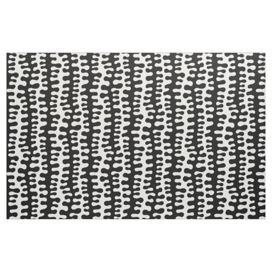 Bio Streifen - Schwarz Stoff (Fat Quarter (45,7 x 55,9 cm))