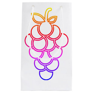 Bio Traubengeschenktasche Kleine Geschenktüte