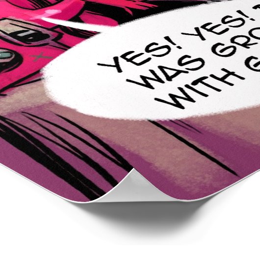 Bio und gentechnisch veränderte Daten Poster (Ecke)