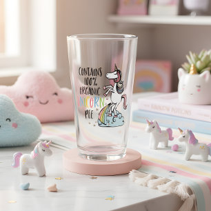 Bio Unicorn Pee Funny Unicorn Glas