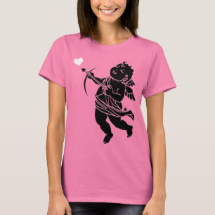 Bio Valentinsche T - Shirt Cupid Liebe T - Shirt