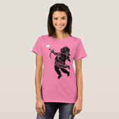 Bio Valentinsche T - Shirt Cupid Liebe T - Shirt (Vorne ganz)