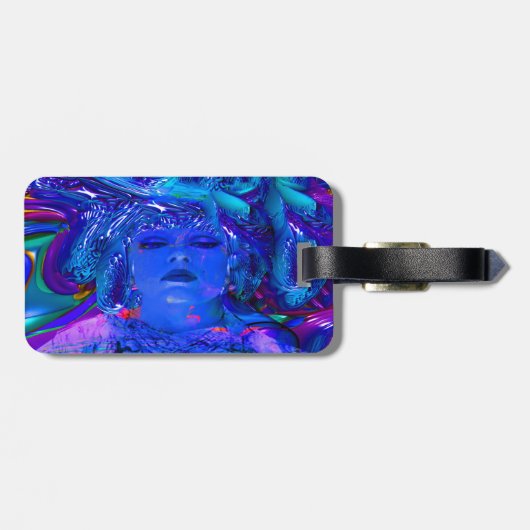 Bio Verbindung - Gepäckmarke Gepäckanhänger (Rückseite horizontal)