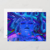 Bio Verbindung Postkarte (Vorne/Hinten)