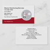 Bio-Virenbereinigungsdienste - Visitenkarten Visitenkarte (Vorne/Hinten)