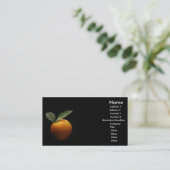 Bio Visitenkarte (Stehend Vorderseite)