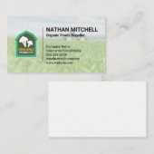 Bio Visitenkarte (Vorne/Hinten)