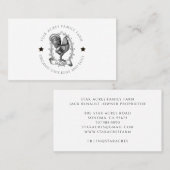 Bio Visitenkarte für den landwirtschaftlichen Plat (Vorne/Hinten)