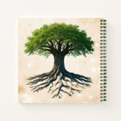 "Bio Wachstumspfad" Notizblock (Rückseite)