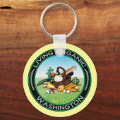 Bio Washington Schlüsselanhänger (Vorderseite)