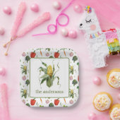 Bio Wasserfarbe Mais Pappteller (Party)