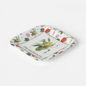 Bio Wasserfarbe Mais Pappteller (Gewinkelt)