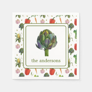 Bio Wasserfarbenproduktion Serviette