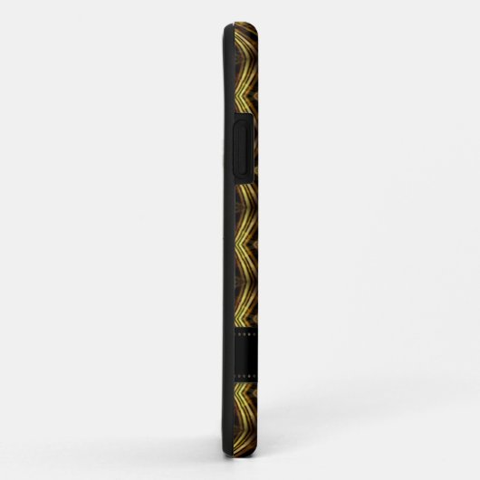 Bio Waves Earthy pattern iPhone 5 Case (Hinten/Rechts)