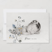 Bio Weihnachtskarte Feiertagskarte (Vorderseite)