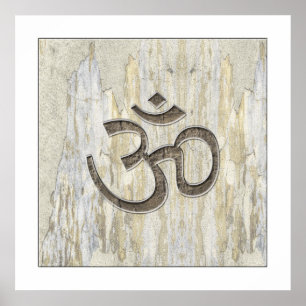 Bio Werkstoffe Om-Symbol-Poster Poster