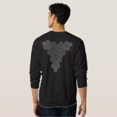 Bio Würfel 2 Sweatshirt (Schwarz voll)