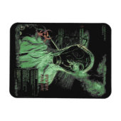 Bioabfall - Techno-Dystopian Streetwear Design Magnet (Horizontal)