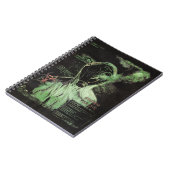 Bioabfall - Techno-Dystopian Streetwear Design Notizblock (Linke Seite)