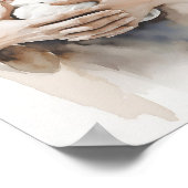 Biobranche - Geschenk für Neugeborene, Christliche Poster (Ecke)